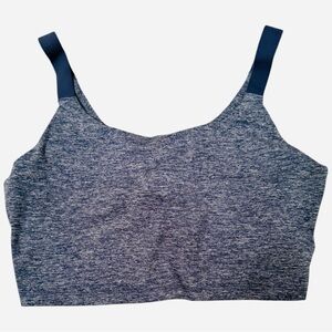OFFLINE by Aerie THE HUGGER MOULANT RECHARGE Navy Sports Bra Size XL